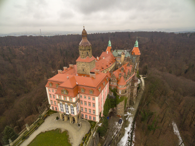 Zamek Książ z lotu drona [ZOBACZCIE] - 6