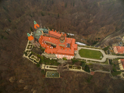 Zamek Książ z lotu drona [ZOBACZCIE] - 8