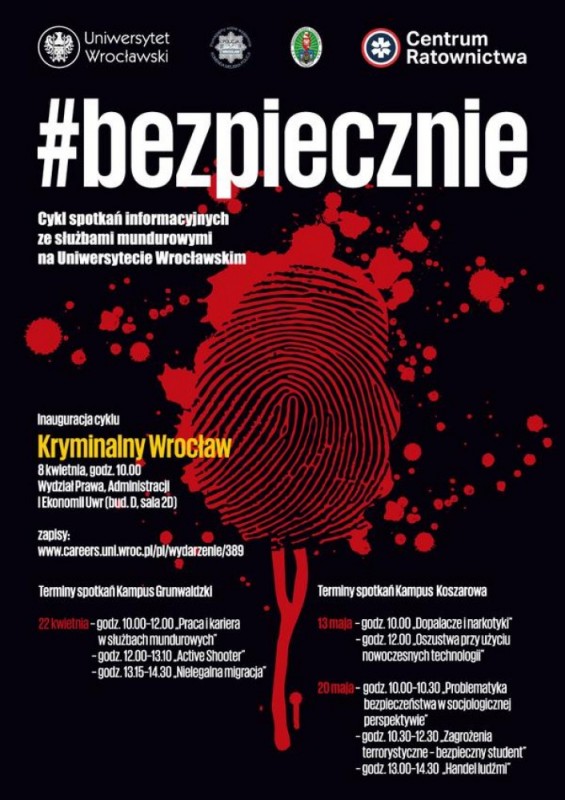  Bezpiecznie na Uniwersytecie Wrocławskim - 