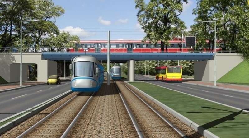 Wrocław: Jest przetarg ws. tramwaju na Popowice - wizualizacja archiwalna (źródło: wrocław.pl)
