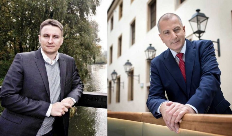 Sebastian Lorenc o "kulcie jednostki" na "dworze" Dutkiewicza [LIST] - fot. Sebastian Lorenc/Facebook; Prezydent Wrocławia Rafał Dutkiewicz/Facebook