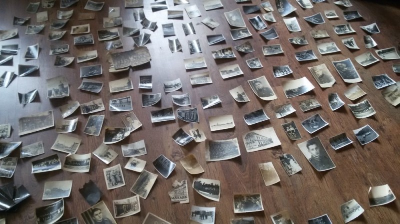 Wojenne listy i zdjęcia przeleżały 70 lat w skrytce pod podłogą - fot. Michał Wyszowski
