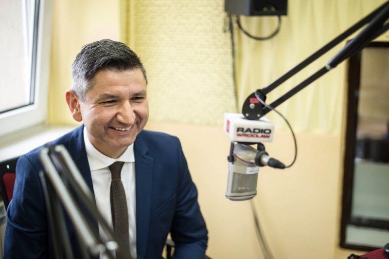 ROZMOWA DNIA: Jarosław Delewski gościem Radia Wrocław - fot. Andrzej Owczarek