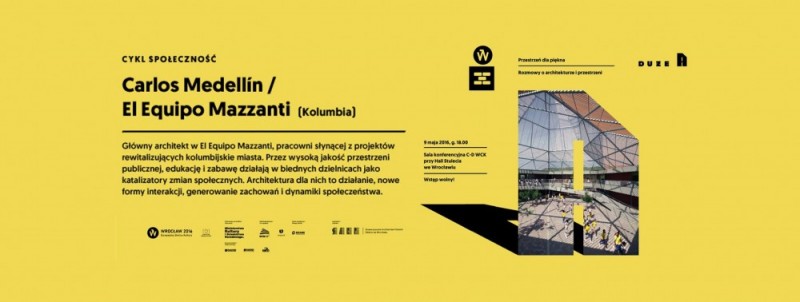 Kolumbijski architekt z wykładem we Wrocławiu - Fot: wroclaw.pl