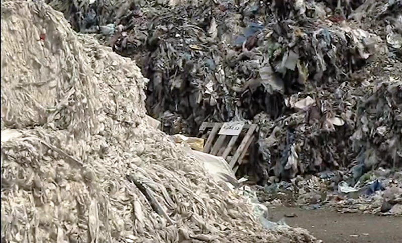 Góra śmieci w Bogatyni - 