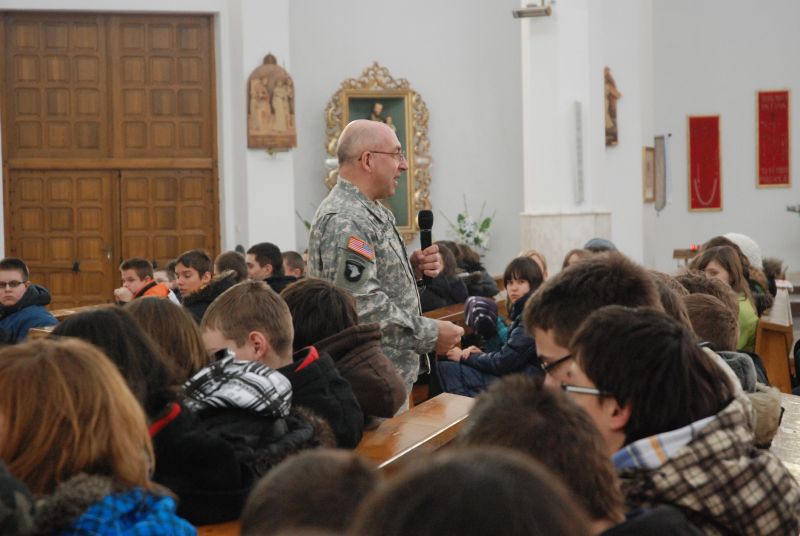 Kapelan amerykańskiej armii prowadzi rekolekcje w Wałbrzychu - 