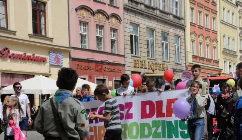 Marsz dla Rodzin we Wrocławiu - trasa - Fot: archiwum marszdlarodzin.pl