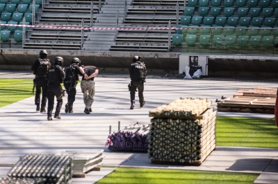 Terroryści na stadionie: Bardzo realistyczne ćwiczenia we Wrocławiu [WIDEO] - 3