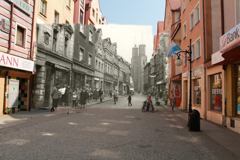 Legnica: Dni otwarte Archiwum Państwowego (ZDJĘCIA) - fot. współczesnych i zmontowanych: Jarosław Bednarek, pracownik Archiwum Państwowego we Wrocławiu Oddział w Legnicy