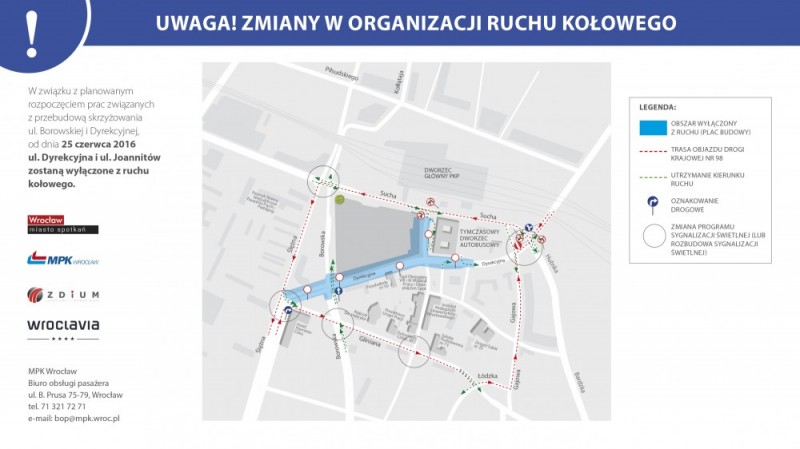 Wrocław: Duże zmiany w komunikacji miejskiej (ZOBACZ) -