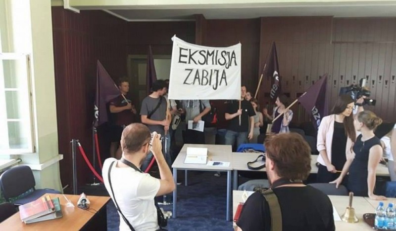 "Razem" oprotestowała eksmisje - 