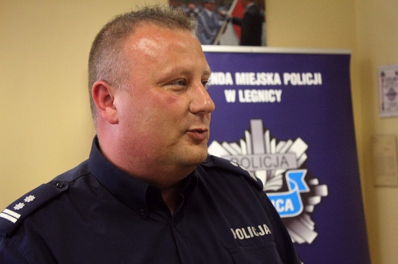 Nowy komendant legnickiej policji - Fot. Wojciech Obremski (Lca.pl)