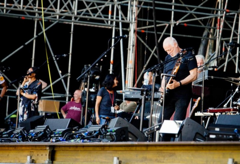 Plac Wolności przed koncertem Davida Gilmoura  - 