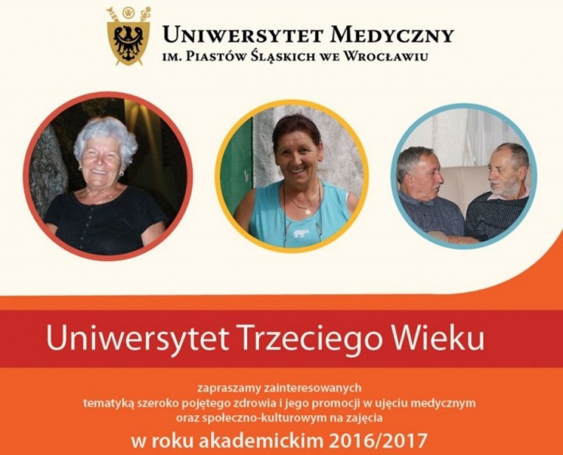Uniwersytet Medyczny we Wrocławiu otwiera się na seniorów - 
