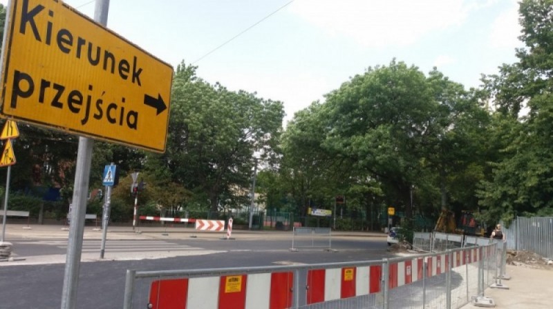 Wrocław: zmiany na Dyrekcyjnej. Na razie spokojnie - Fot: Elżbieta Osowicz
