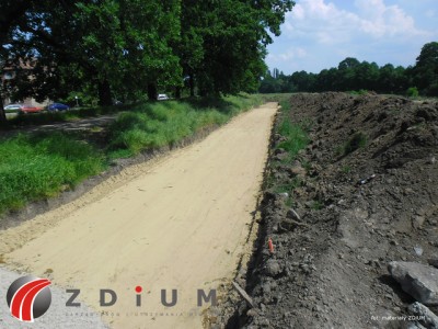 Wrocław: Ostatni miesiąc prac na budowie ścieżki pod mostami Warszawskimi - 1