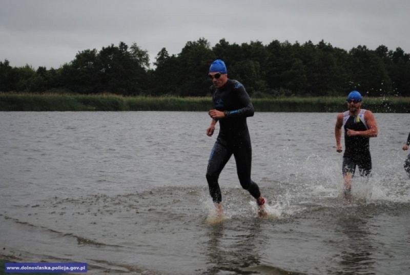 Piotr Bohater srebrnym medalistą Mistrzostw Polski Służb Mundurowych w Triathlonie - 