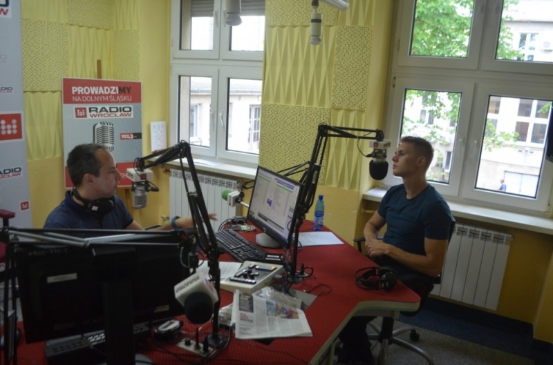 Robert Sobera - Mistrz Europy w Rozmowie Dnia Radia Wrocław! -