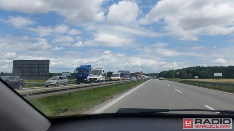 Znów wypadki i korki na A4 (AKTUALIZACJA) - fot. archiwum radiowroclaw.pl