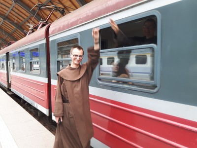 Pociąg z Wrocławia na Światowe Dni Młodzieży powoli dojechał do Krakowa - 6