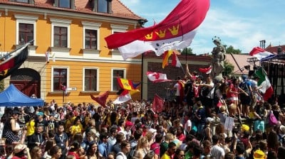 Pielgrzymi z całego świata modlili się na Ostrowie Tumskim we Wrocławiu