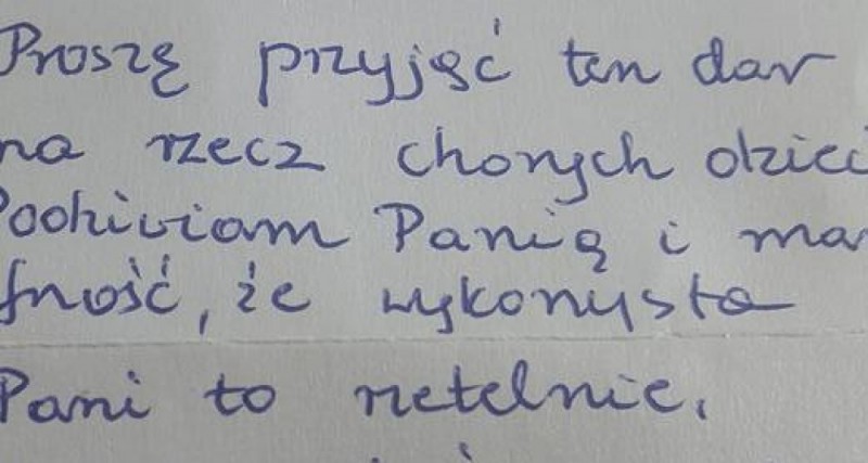 Kolejny, tajemniczy darczyńca chce pomóc chorym dzieciom! - 