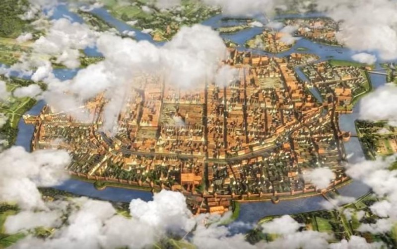 Wrocław w 1562 roku! [ANIMACJA] - Kadr z animacji Muzeum Miejskiego we Wrocławiu