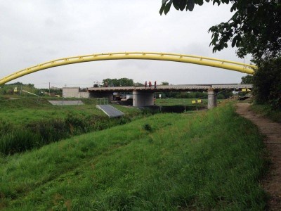 Budowa mostu na wrocławskiej Ślęzie - zmiany w kursowaniu autobusów - 2