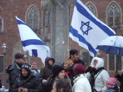 Demonstracja we Wrocławiu: "Izrael ma prawo się bronić" - 5