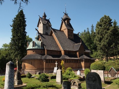 TOP5 najciekawszych, dolnośląskich drewnianych kościółków - wygrywa Kościółek w miejscowości Święty Marek, pw Świętego Marka    - 3