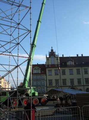 Wrocław: przygotowania do imprezy sylwestrowej (Zobacz) - 0