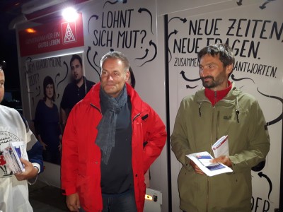 Polsko - niemiecki protest związkowców z fabryki mebli - 4