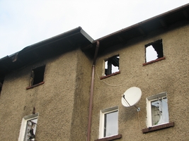 Pożar! 18 rodzin zostało bez dachu nad głową (Zobacz) - Fot. Piotr Słowiński