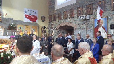 Uroczystości związane z 1050-leciem chrztu Polski na szczycie Ślęży - 3