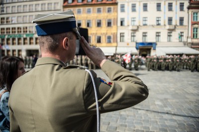 Przysięga wojskowa we wrocławskim Rynku [ZDJĘCIA] - 19