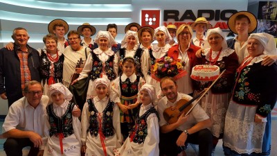 Pierwsi goście! "Kostrzanie" odwiedzili Radio Wrocław! [WIDEO] - 1