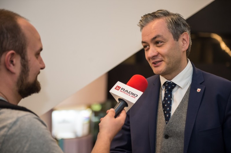 Robert Biedroń we Wrocławiu – Fot: Andrzej Owczarek