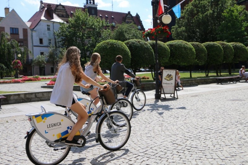 Od wiosny więcej rowerów miejskich w Legnicy - Fot: UM w Legnicy