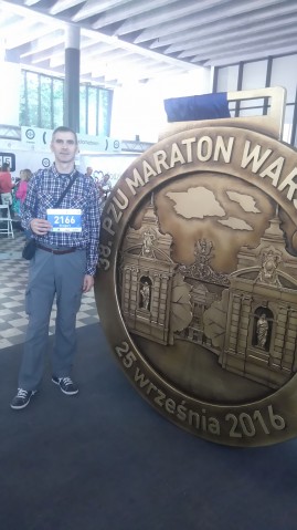 Korona Maratonów Polskich dla policjanta z Piławy Górnej - 2