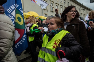 Protest nauczycieli we Wrocławiu (ZDJĘCIA) - 2