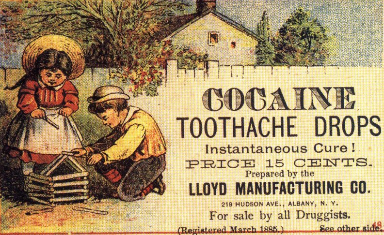 Czy dopalacze są niebezpieczne? (Posłuchaj) - Tak była sprzedawana kokaina w XIX w. (Fot. Wikipedia)