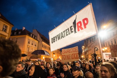 Czarny protest we Wrocławiu [DUŻO ZDJĘĆ] - 28