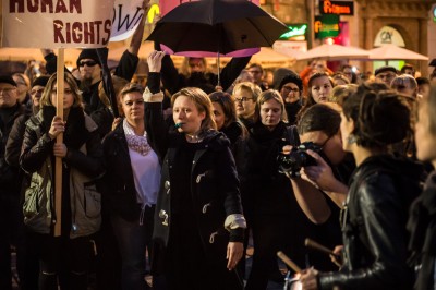 Czarny protest we Wrocławiu [DUŻO ZDJĘĆ] - 21