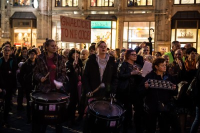 Czarny protest we Wrocławiu [DUŻO ZDJĘĆ] - 22
