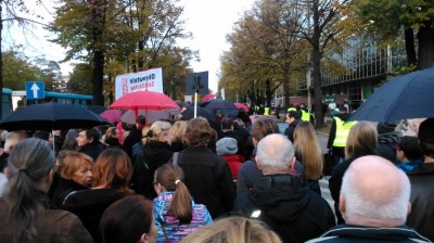 Czarny protest we Wrocławiu [DUŻO ZDJĘĆ] - 12