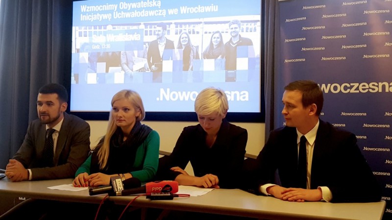 .Nowoczesna chce zmian we Wrocławiu -