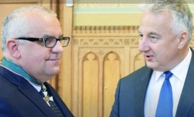 Krzyż Orderu Węgier dla Adama Lipińskiego