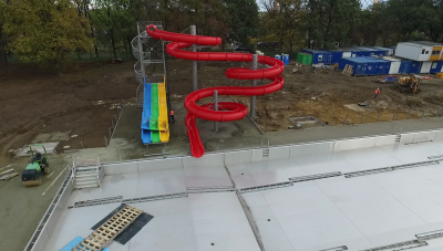 Widziane z drona: Stadion Olimpijski, baseny przy Wejherowskiej [WIDEO] - 27