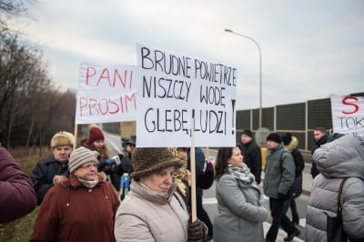 Protest w Środzie Śląskiej. Mieszkańcy nie chcą inwestycji - 2