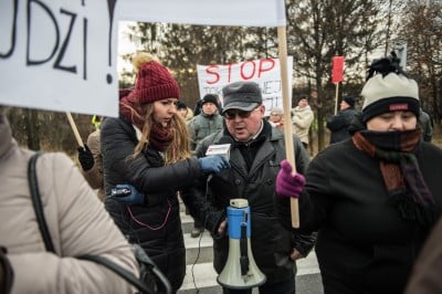 Protest w Środzie Śląskiej. Mieszkańcy nie chcą inwestycji - 4